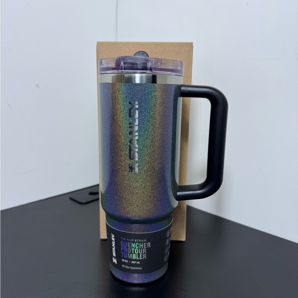Stanley Midnight Glitz Quencher ProTour Flip Straw Tumbler | 30 OZ